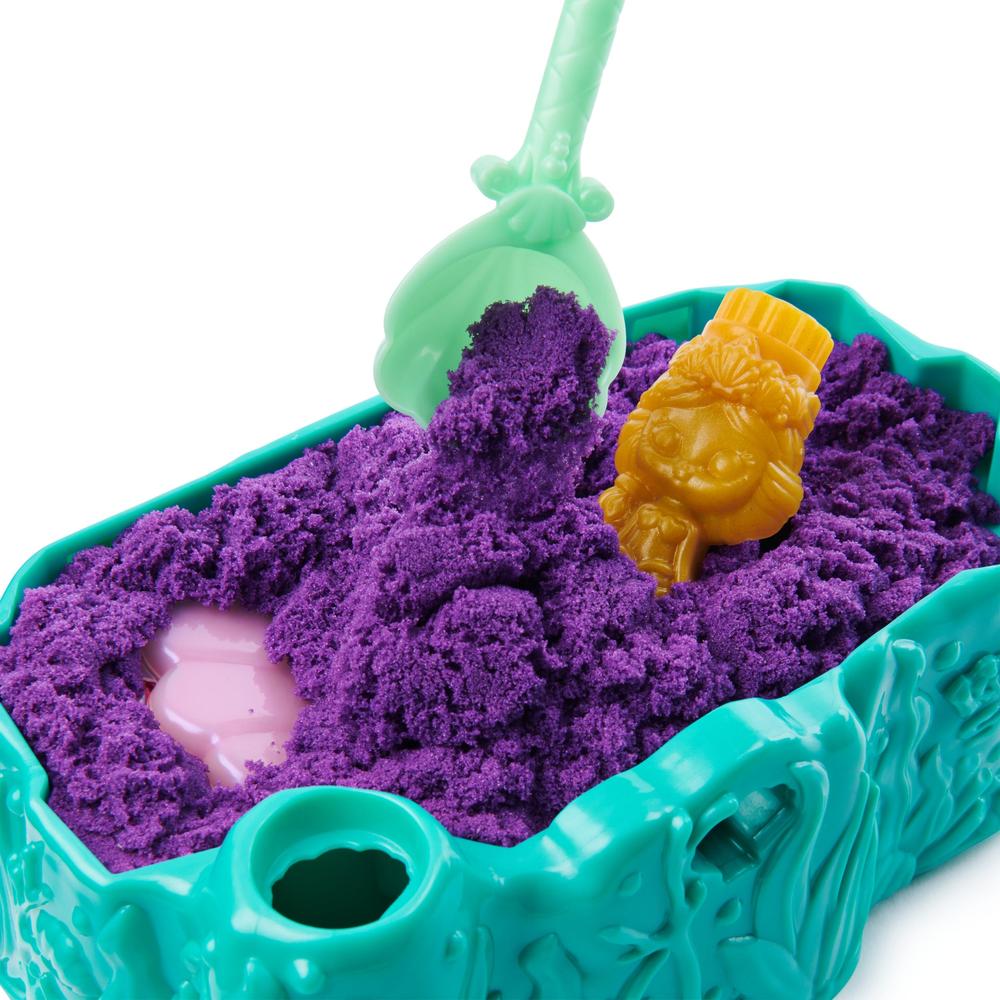 Foto 5 pulgar | Kinetic Sand Spin Master Multicolor Escenario Cristal Sirena