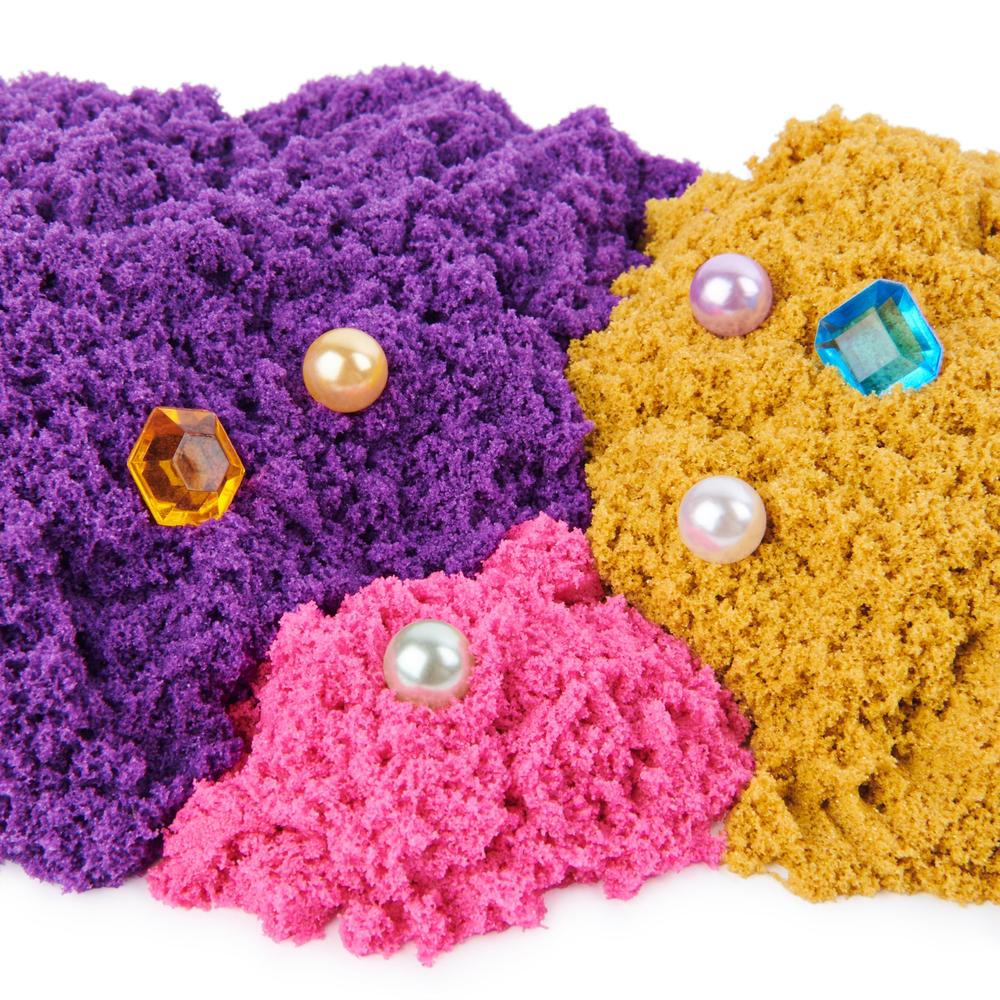 Foto 6 pulgar | Kinetic Sand Spin Master Multicolor Escenario Cristal Sirena