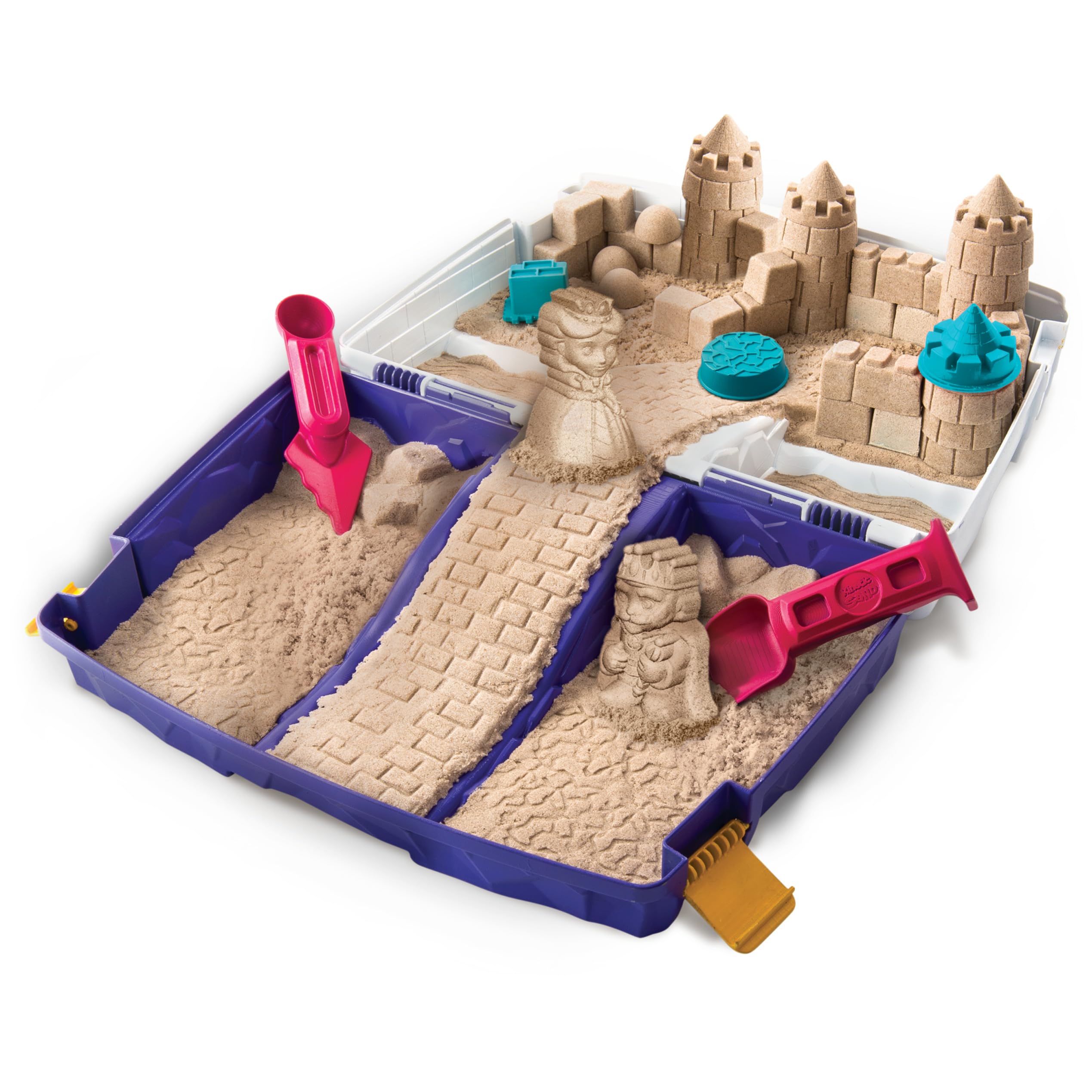 Foto 5 pulgar | Caja De Arena Plegable Sensory Toy Kinetic Sand Con 1 Kg, Totalmente Natural - Venta Internacional.