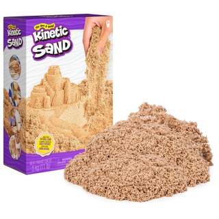 Foto 1 | Play Sand Kinetic Sand, 5 Kg, Color Marrón Totalmente Natural Para Niños - Venta Internacional.