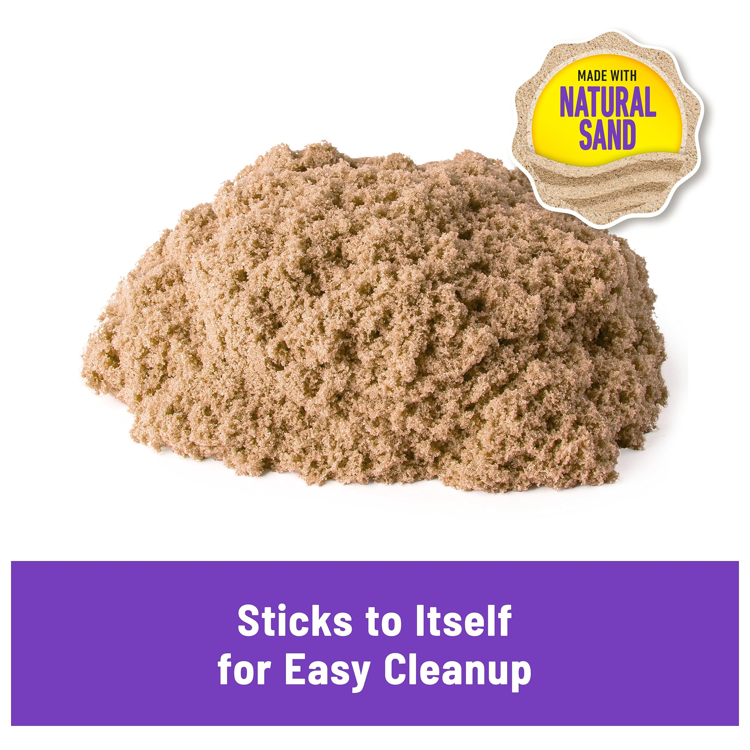 Foto 5 pulgar | Play Sand Kinetic Sand, 5 Kg, Color Marrón Totalmente Natural Para Niños - Venta Internacional.