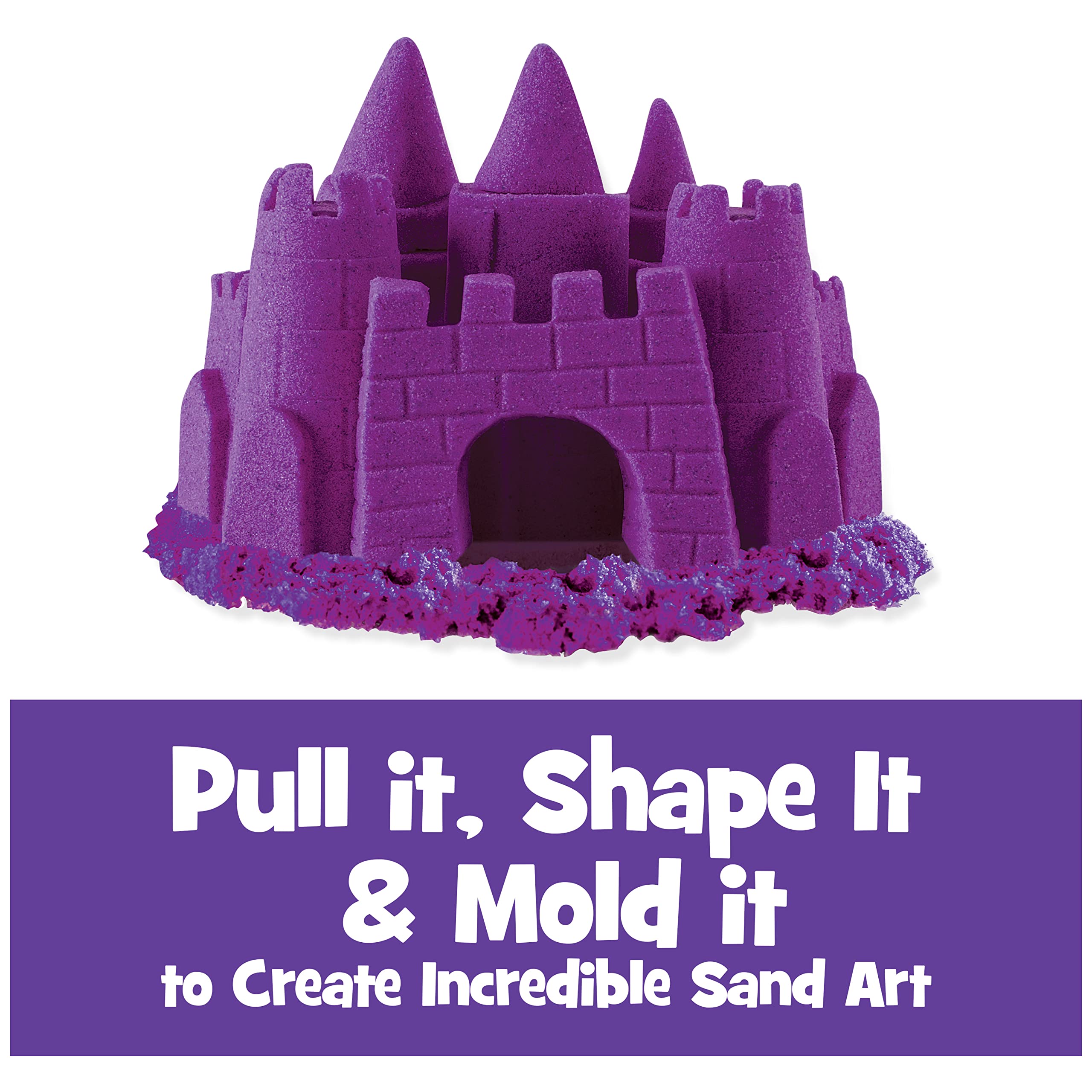 Foto 3 pulgar | Sensory Play Sand Kinetic Sand Púrpura, 1 Kg, Para Niños Mayores De 3 Años - Venta Internacional.