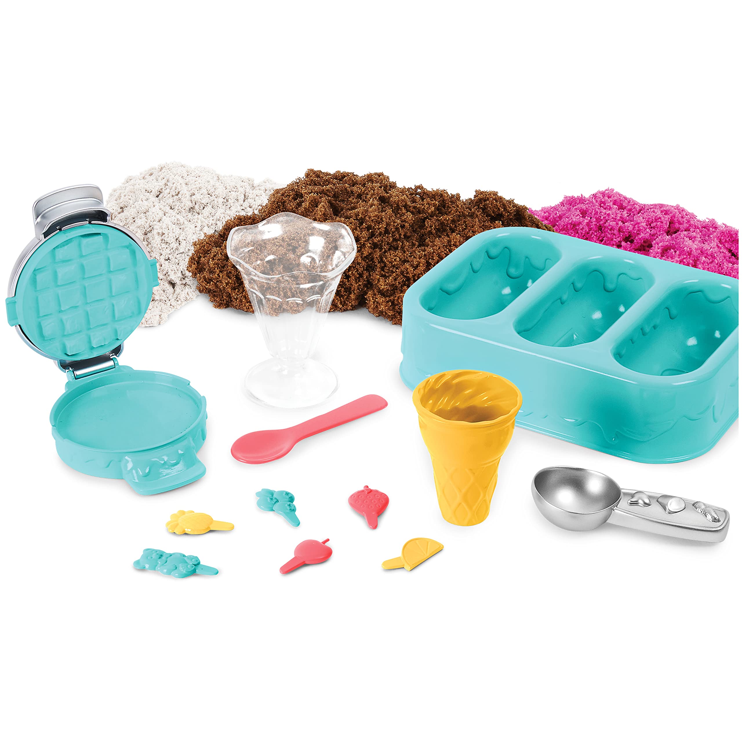 Foto 8 pulgar | Golosinas De Helado Playset Kinetic Sand Scents Con 3 Colores - Venta Internacional.
