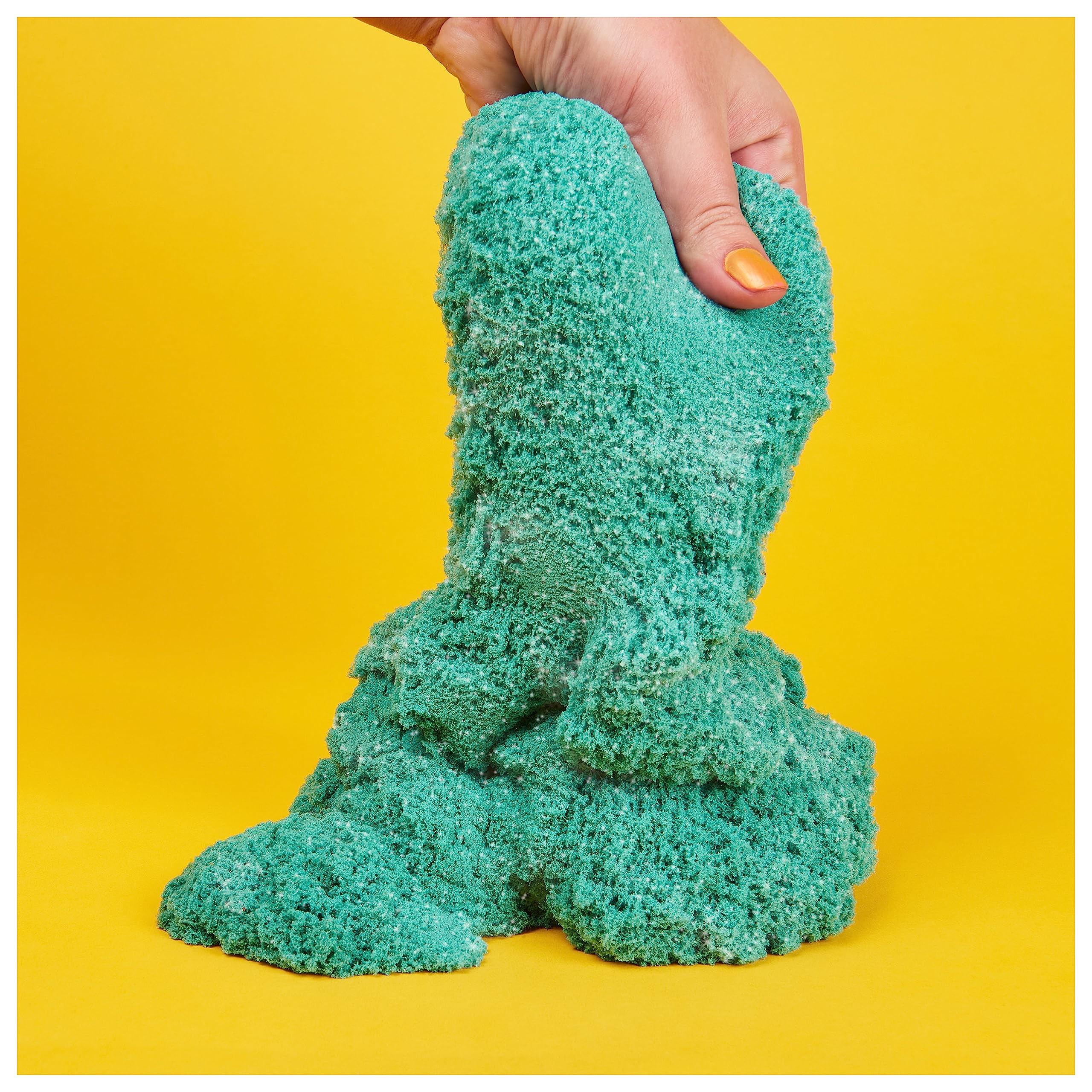 Foto 3 | Bolsa Play Sand Kinetic Sand Twinkly Teal De 1 Kg Para Niños Mayores De 3 Años - Venta Internacional.