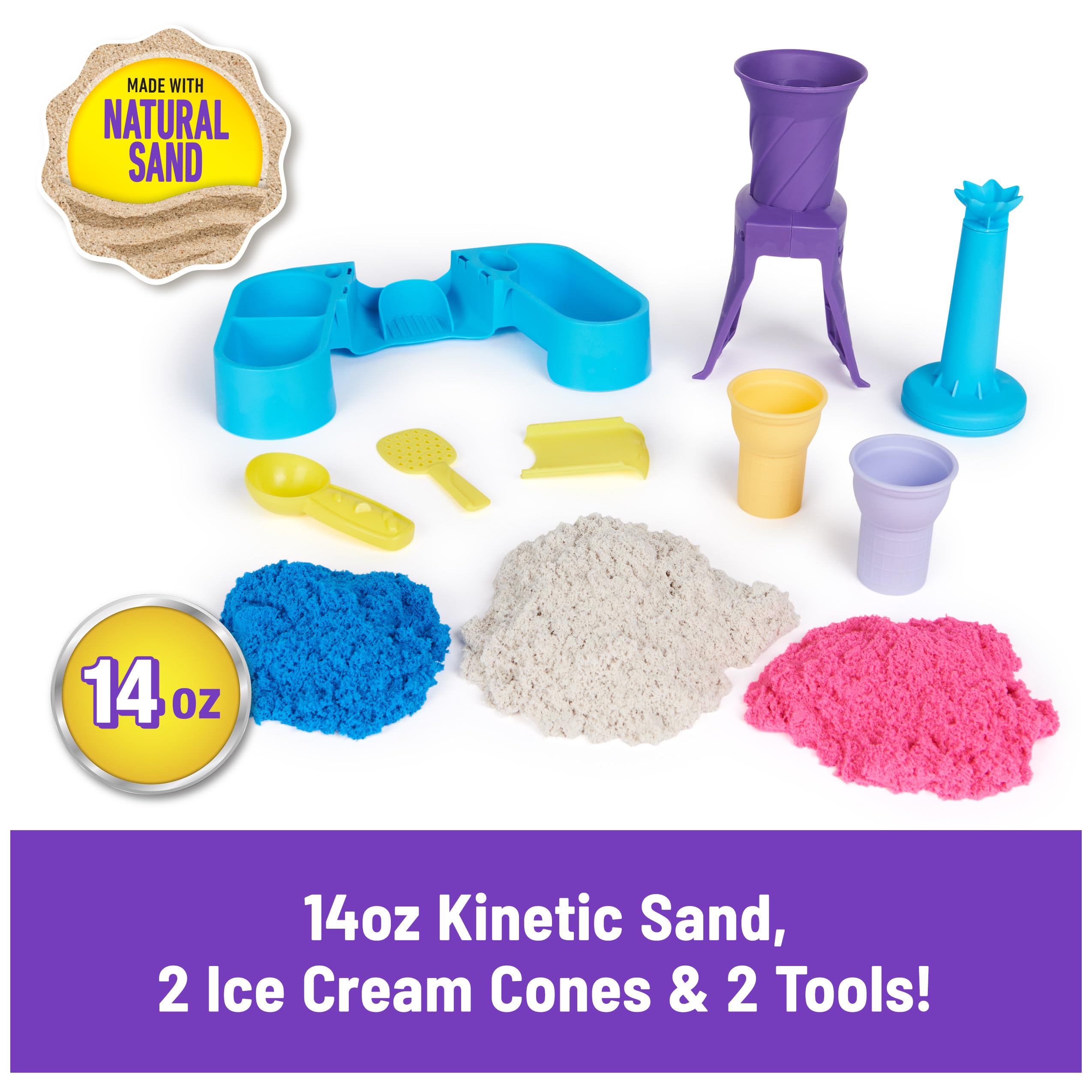 Foto 3 pulgar | Estación De Servicio Suave Toy Kinetic Sand Con 400 Ml Play Sand 5+ - Venta Internacional.