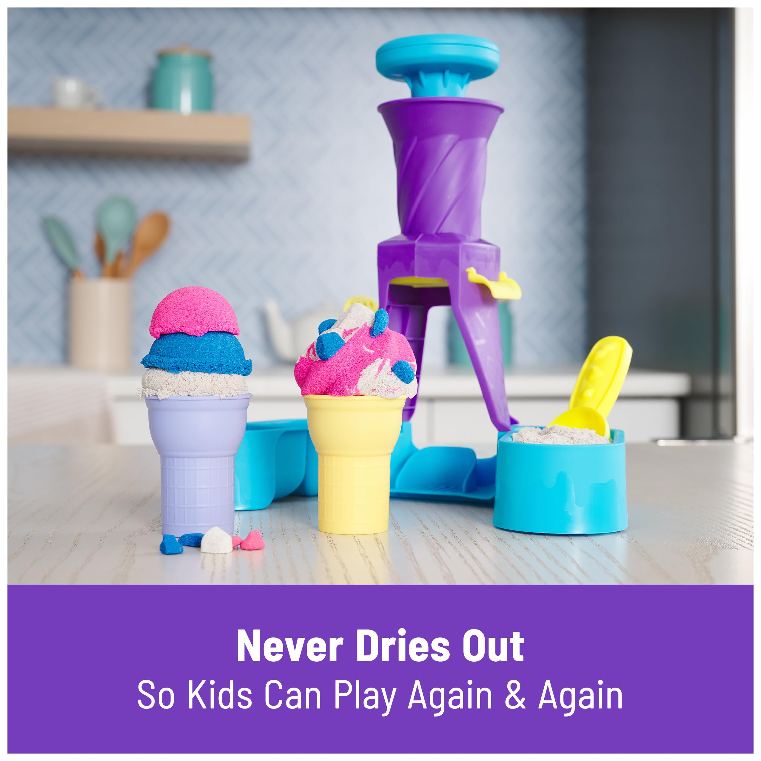 Foto 7 pulgar | Estación De Servicio Suave Toy Kinetic Sand Con 400 Ml Play Sand 5+ - Venta Internacional.