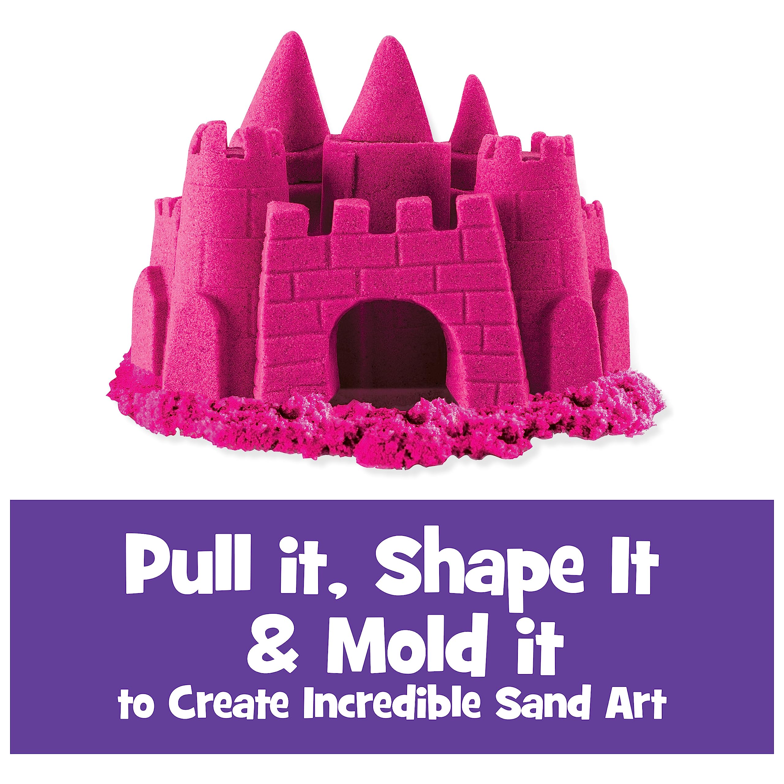 Foto 3 pulgar | Sensory Play Sand Kinetic Sand Pink, 1 Kg, Para Niños Mayores De 3 Años - Venta Internacional.