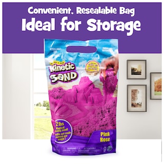Foto 4 | Sensory Play Sand Kinetic Sand Pink, 1 Kg, Para Niños Mayores De 3 Años - Venta Internacional.