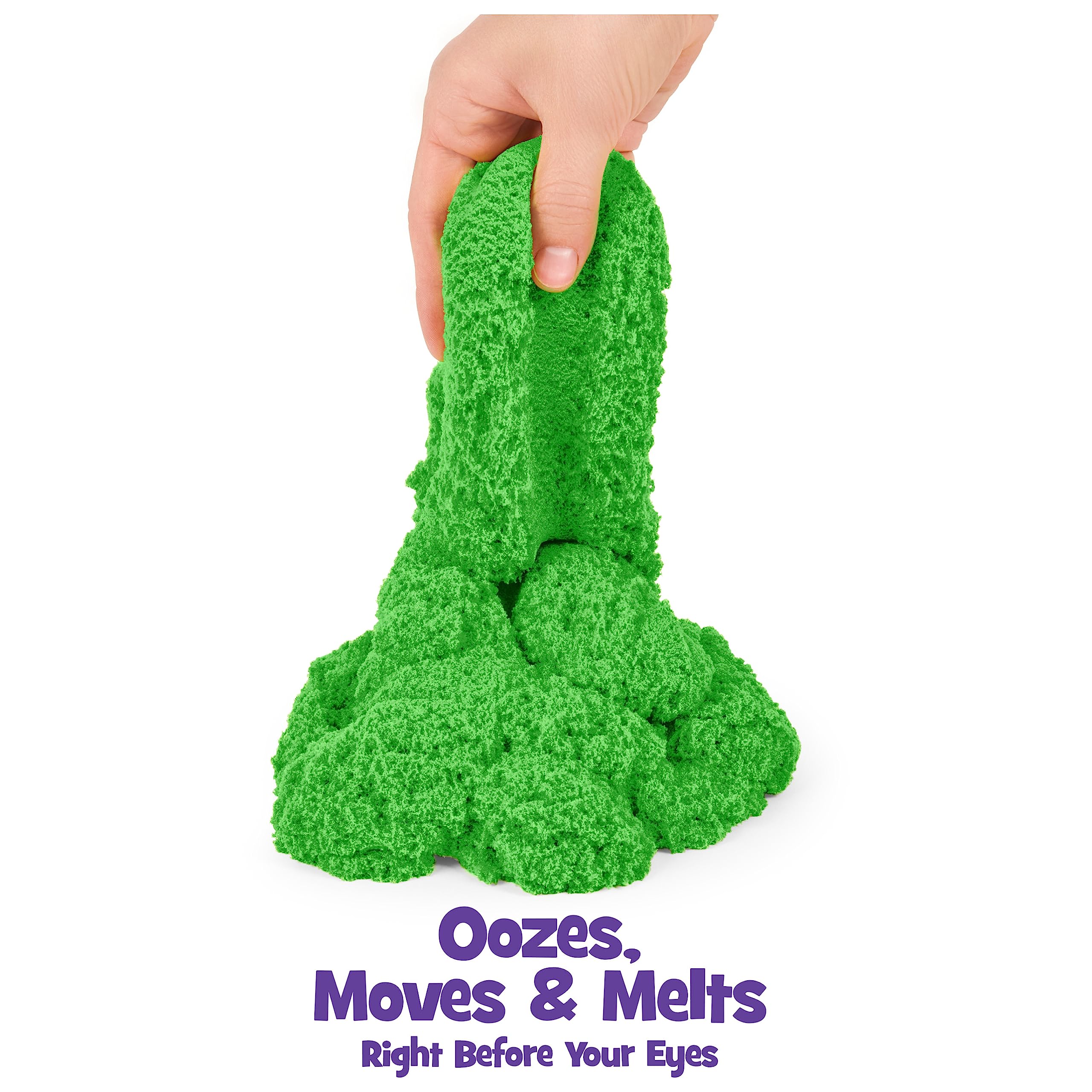 Foto 4 pulgar | Sensory Play Sand Kinetic Sand Green, 1 Kg, Para Niños Mayores De 3 Años - Venta Internacional.