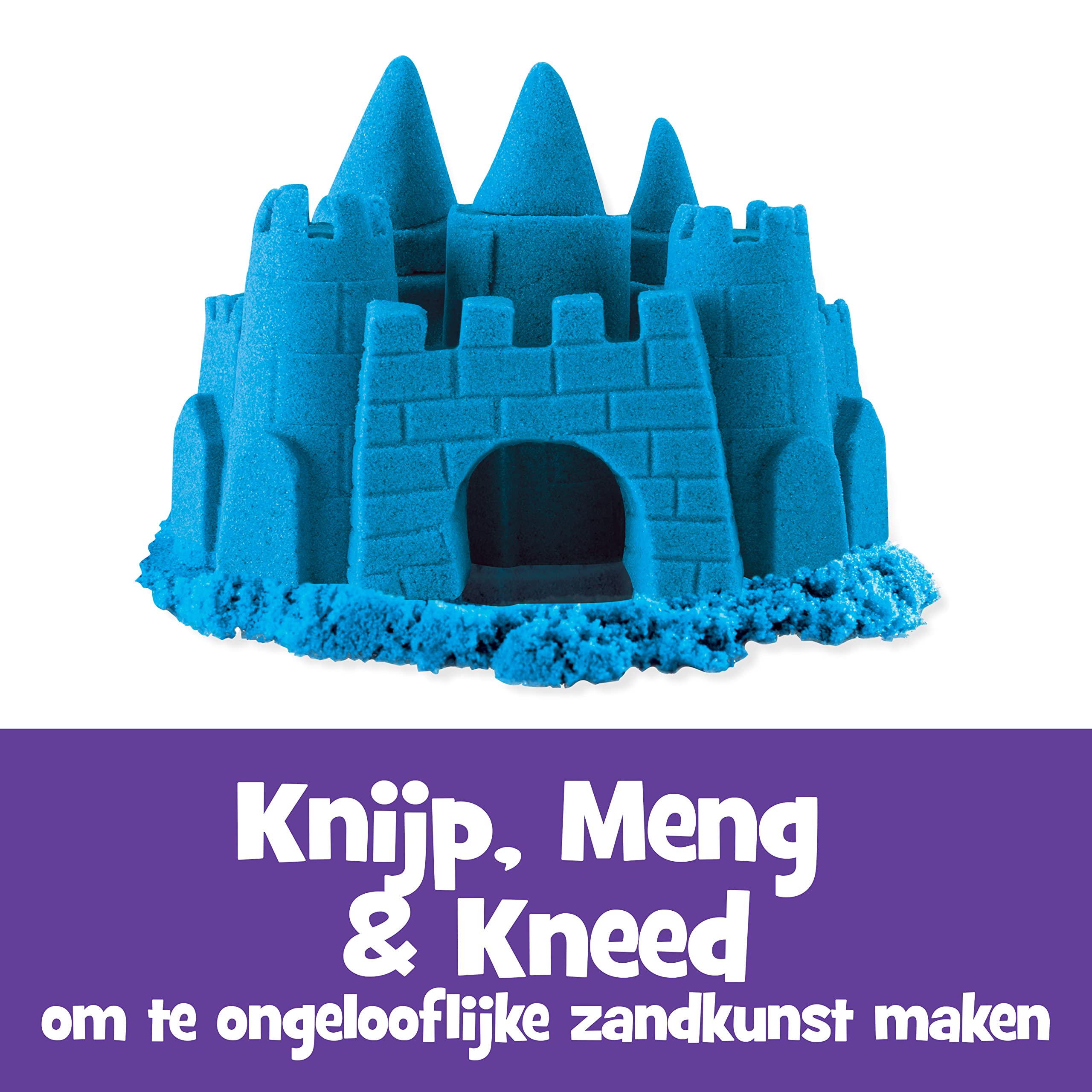 Foto 5 | Sensory Play Sand Kinetic Sand Blue, 1 Kg, Para Niños Mayores De 3 Años - Venta Internacional.