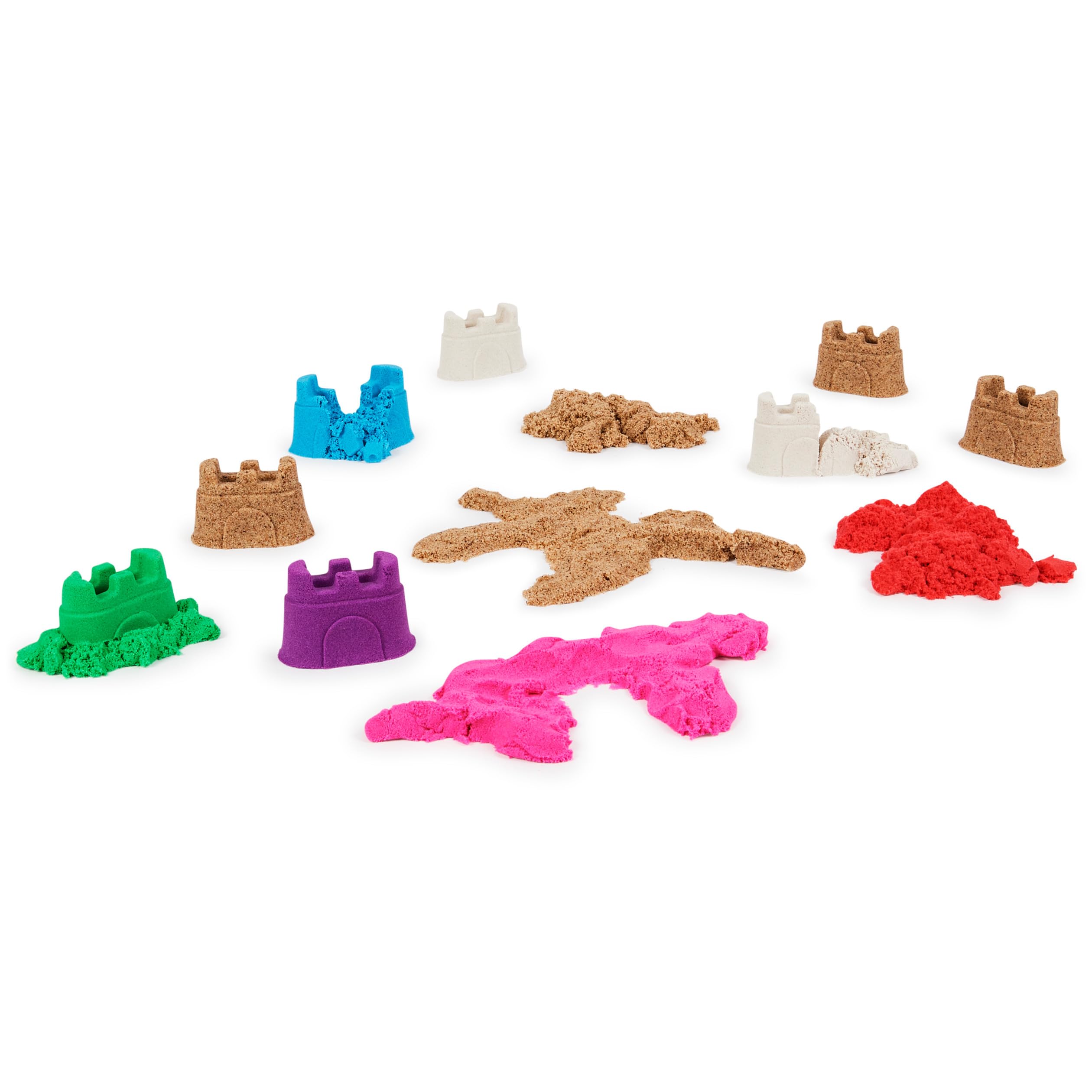 Foto 5 pulgar | Pack de 12 Contenedores Tipo Castillo Play Sand Kinetic Sand Para Niños - Venta Internacional