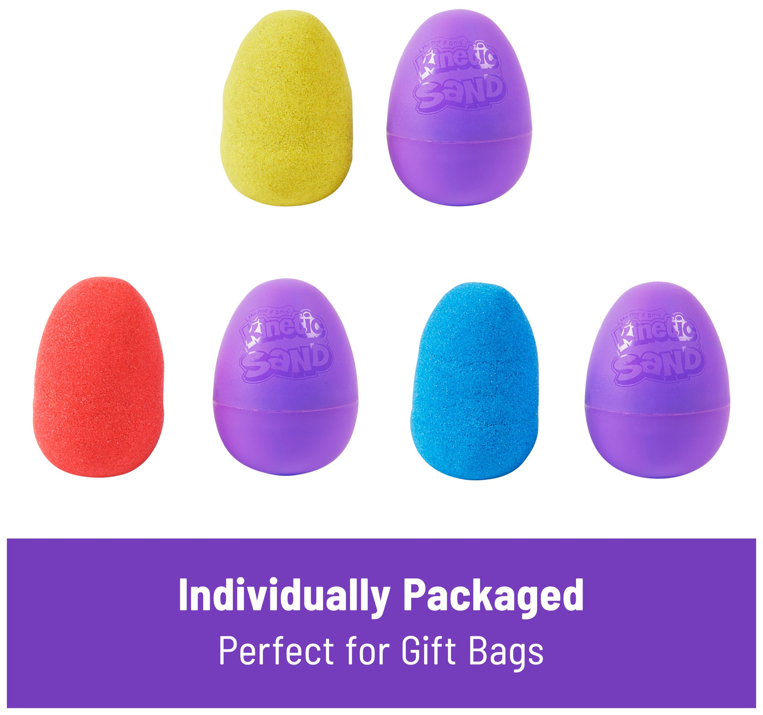 Foto 4 pulgar | Pack De 20 Huevos Para Niños Con Funda De Almacenamiento Play Sand Kinetic Sand - Venta Internacional.