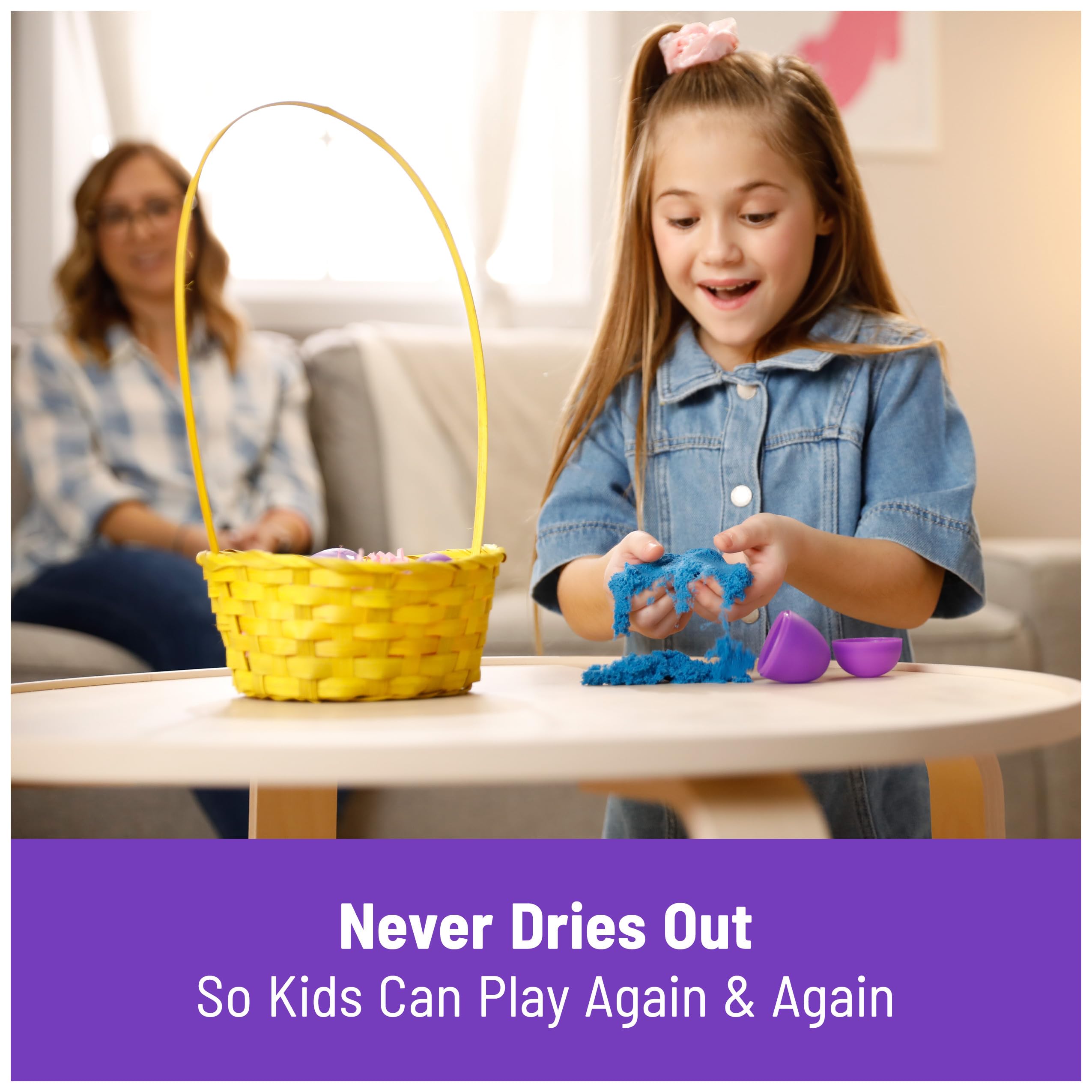 Foto 6 pulgar | Pack De 20 Huevos Para Niños Con Funda De Almacenamiento Play Sand Kinetic Sand - Venta Internacional.