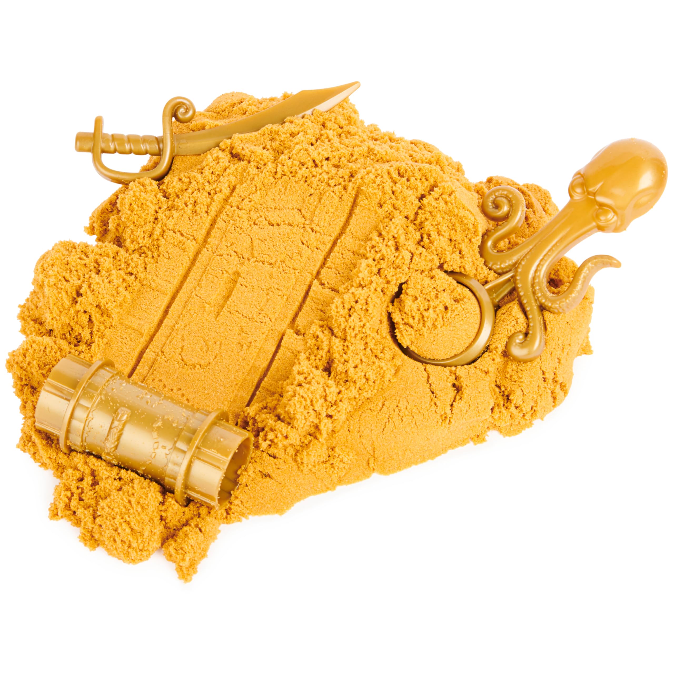Foto 7 pulgar | Set De Juego Toy Kinetic Sand Treasure Hunt Con 737 G Shimmer Sand - Venta Internacional.
