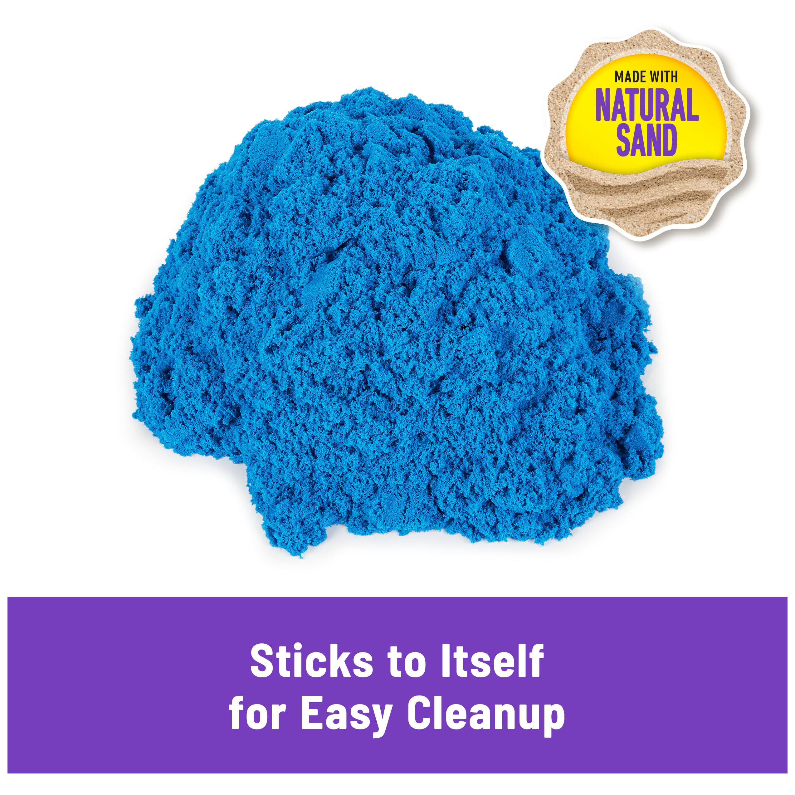 Foto 6 pulgar | Pack De Fiesta Azul Play Sand Kinetic Sand De 26 Piezas Para Niños Mayores De 3 Años - Venta Internacional.