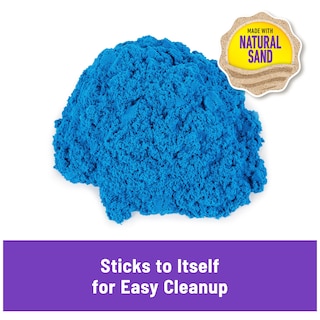 Foto 5 | Pack De Fiesta Azul Play Sand Kinetic Sand De 26 Piezas Para Niños Mayores De 3 Años - Venta Internacional.