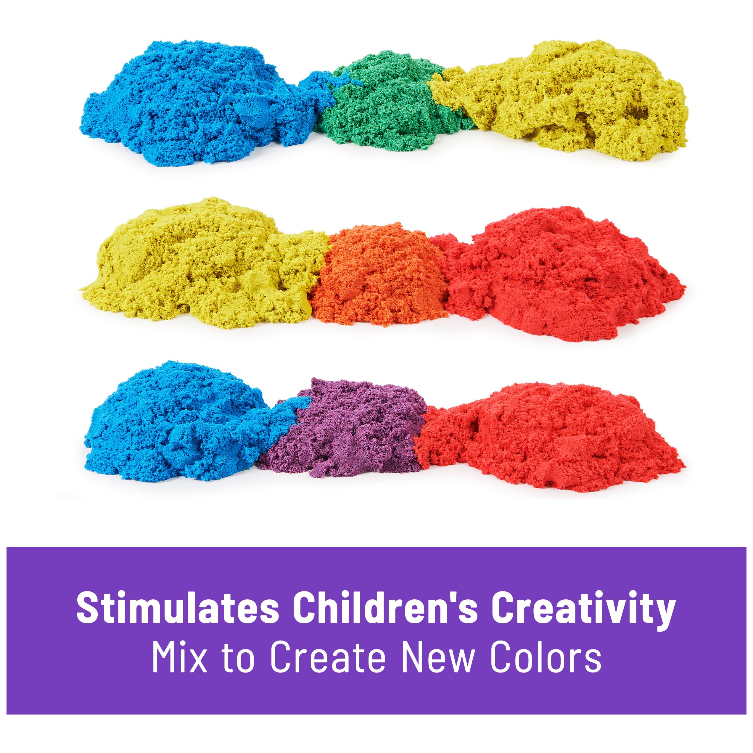 Foto 7 pulgar | Pack De Fiesta Azul Play Sand Kinetic Sand De 26 Piezas Para Niños Mayores De 3 Años - Venta Internacional.
