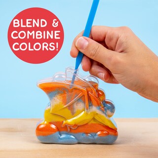 Foto 5 | Kit De Arte En Arena Hecho Por Mí Para Crear Tu Propio Dinosaurio Con 6 Botellas - Venta Internacional.