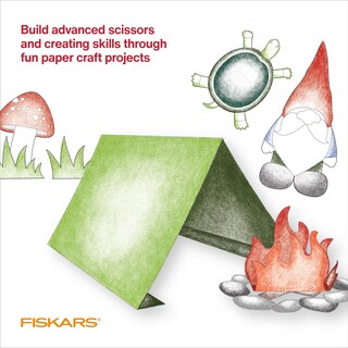Foto 2 | Libro De Actividades Fiskars Cut & Create Con 6 Tijeras Para Niños Grandes - Venta Internacional.
