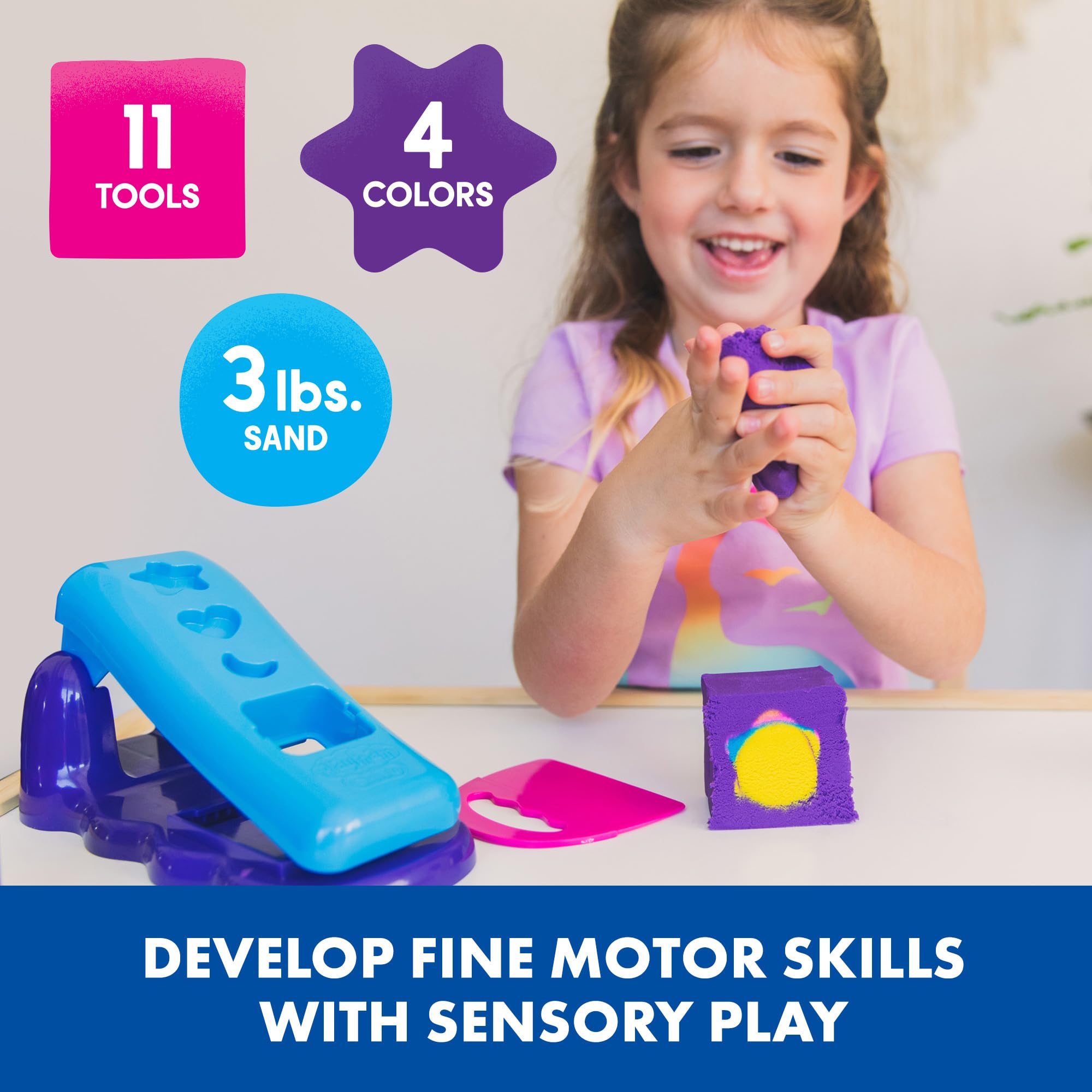 Foto 4 | Información Educativa Sobre La Arena Sensorial: Playfoam  Sand Magic Reveal - Venta Internacional.