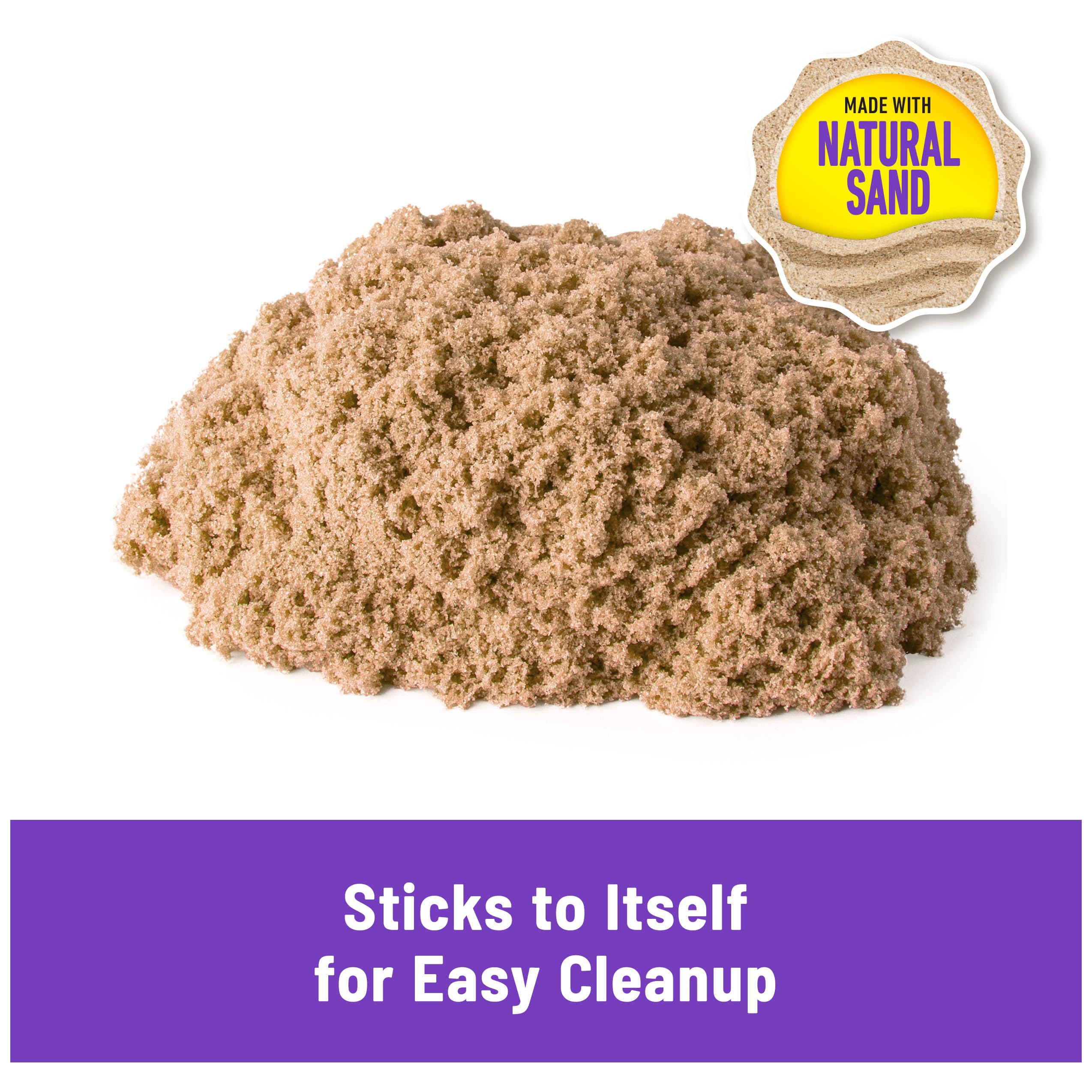 Foto 5 pulgar | Sensory Toy Kinetic Sand Beach Sand, 1,47 Kg, Para Niños Mayores De 3 Años - Venta Internacional.