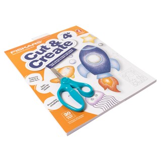 Foto 1 | Libro De Actividades Con 5 Tijeras Para Niños Fiskars Cut & Create - Venta Internacional.