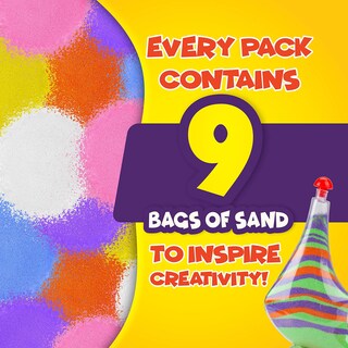 Foto 5 | Kit De Actividades Sand Art Creative Kids Con 10 Botellas Y Arena - Venta Internacional.