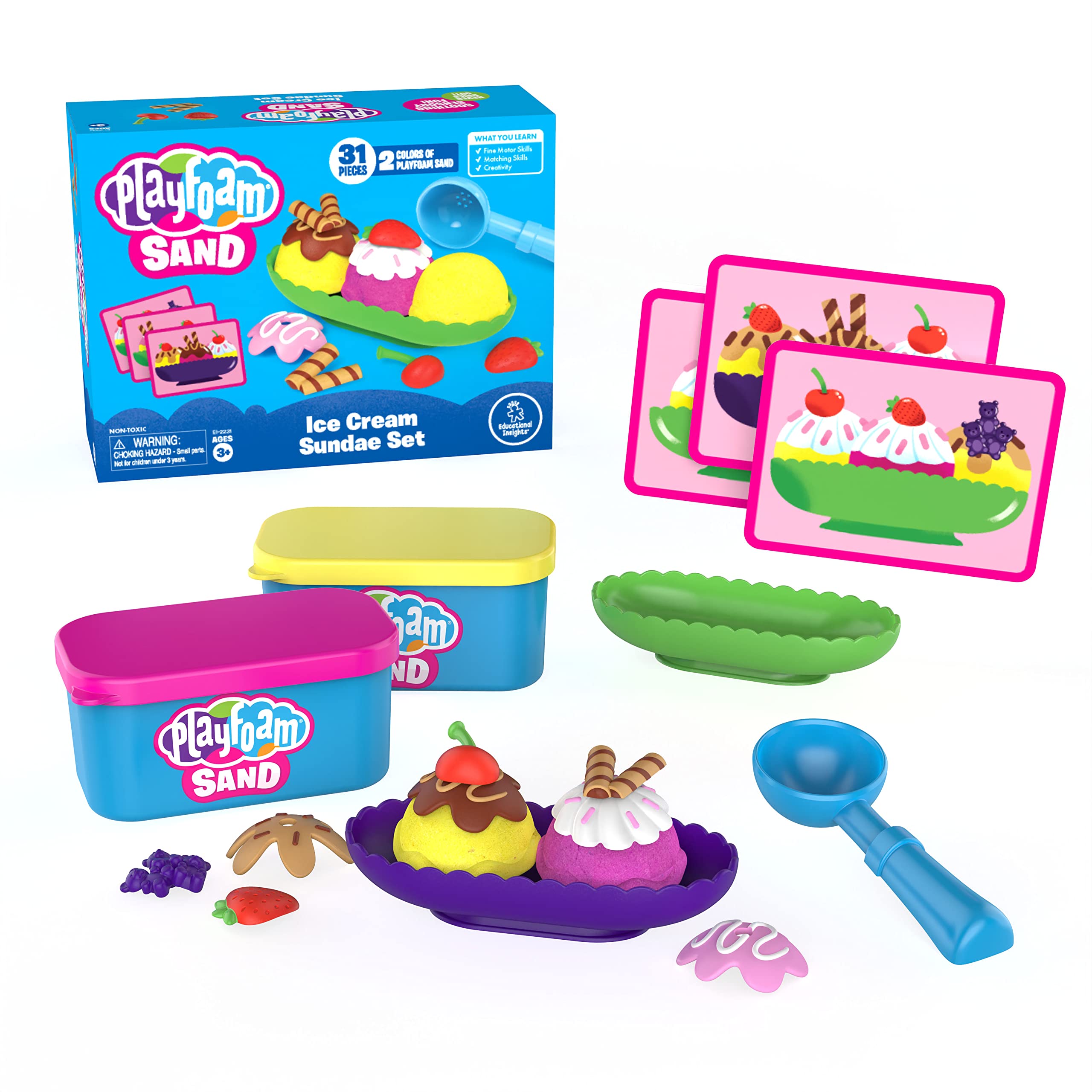 Juguete Sensorial Educational Insights Playfoam Sand Ice Cream - Venta Internacional.
