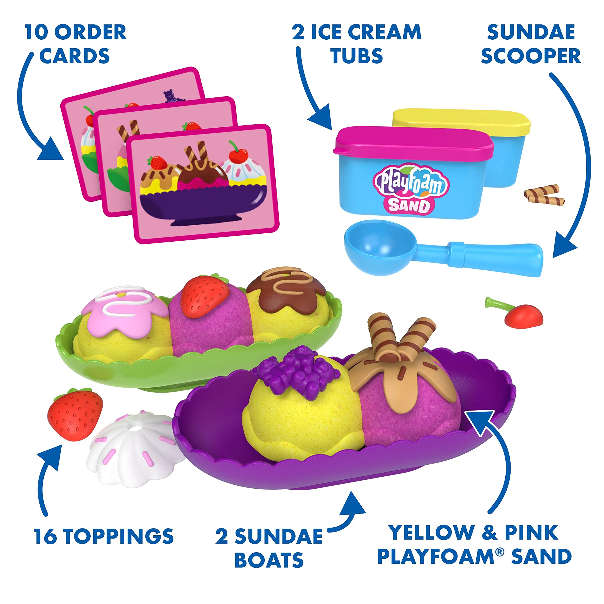 Foto 7 pulgar | Juguete Sensorial Educational Insights Playfoam Sand Ice Cream - Venta Internacional.