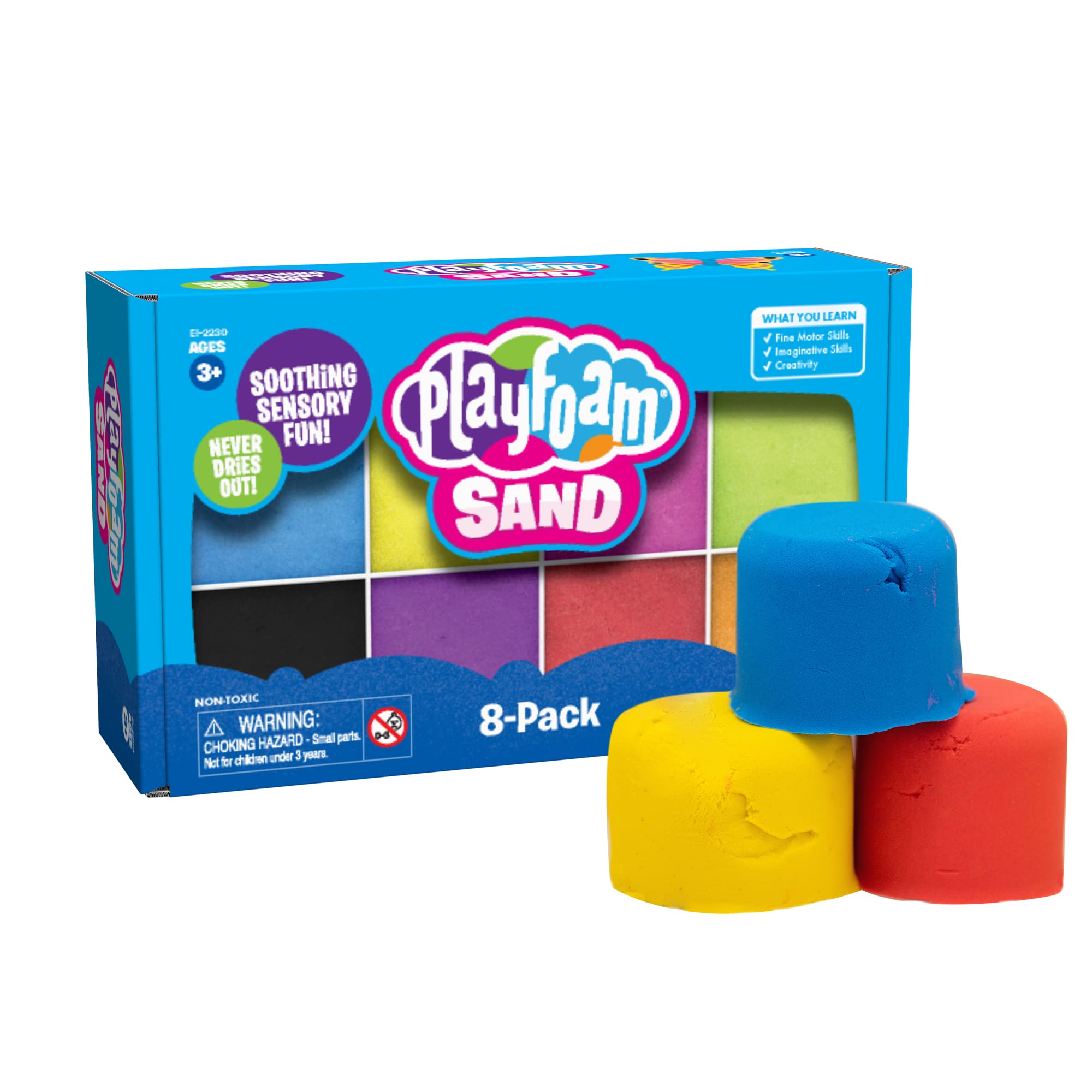 Set Play Sand Educational Insights Playfoam Sand, Paquete De 8 Unidades - Venta Internacional.