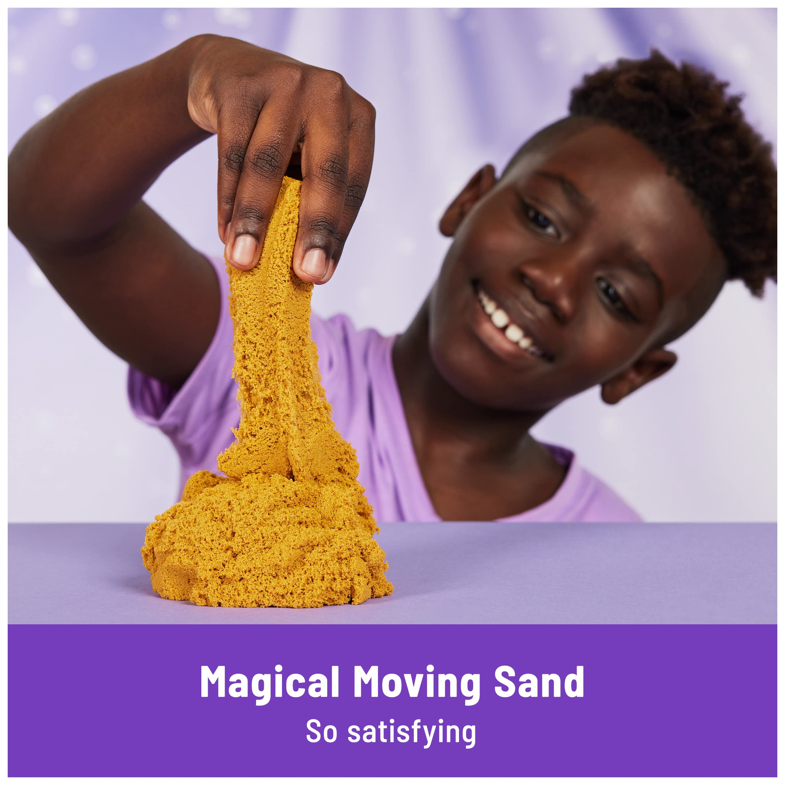 Foto 8 pulgar | Playset Kinetic Sand Mermaid Crystal Con 500 G De Arena Para Más De 3 Años - Venta Internacional.