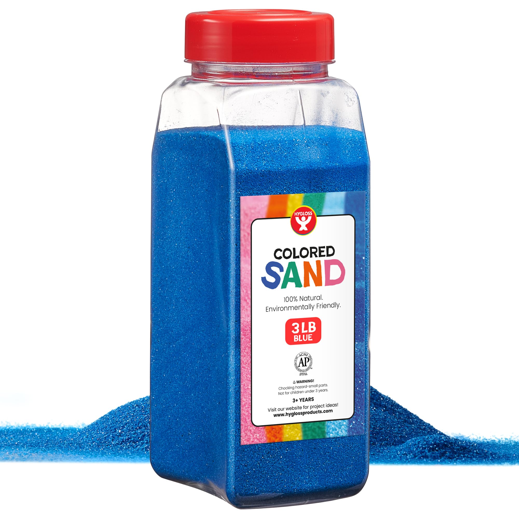 Foto 2 pulgar | Productos Colored Play Sand Hygloss, Colores Surtidos, 1,36 Kg - Venta Internacional.