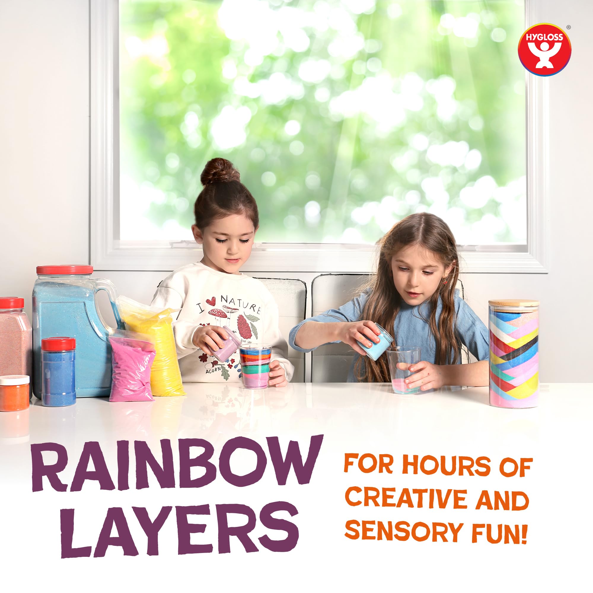Foto 7 pulgar | Colored Play Sand Hygloss Products Cubo O' Sand De 180 Ml - Venta Internacional.