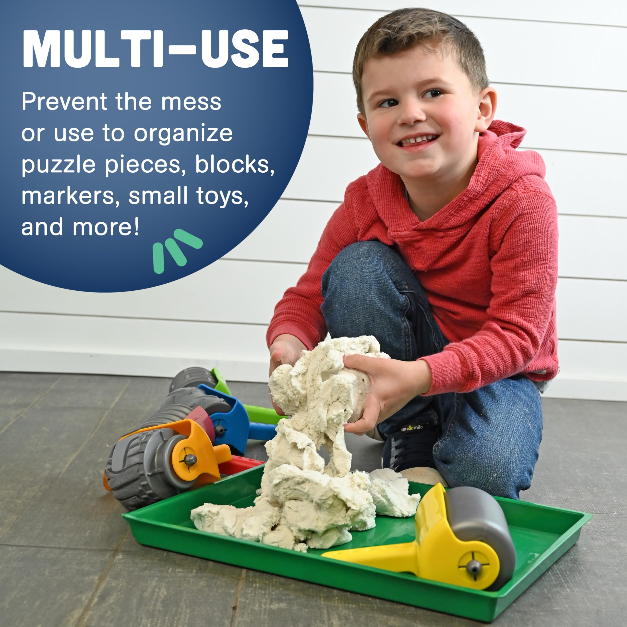 Foto 4 | Juguetes Constructivos Messy Trays Para Pintura, Agua Y Arena - Venta Internacional.