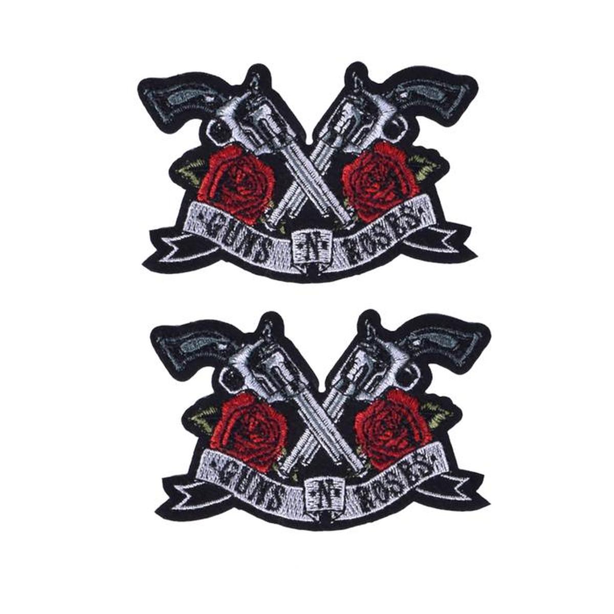 Parche Adhesivos Guns N Roses Patchpros Mxrss-002 2 Parches Multicolor