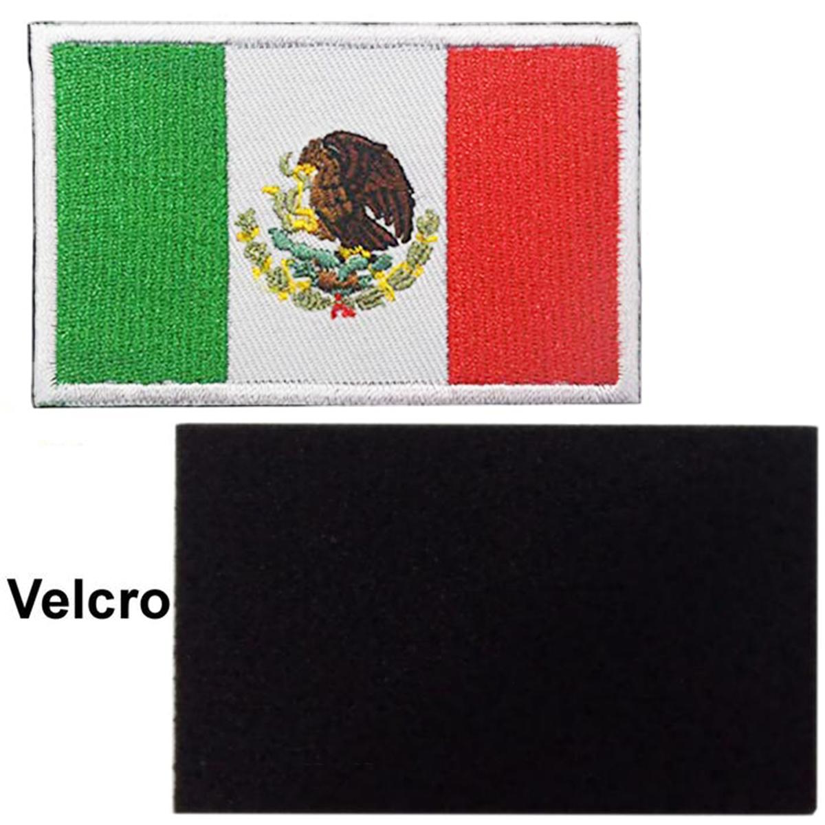 Foto 4 pulgar | Parche MX con Velcro PatchPros Mxomx-004 Mxflag Bandera para Bolsas