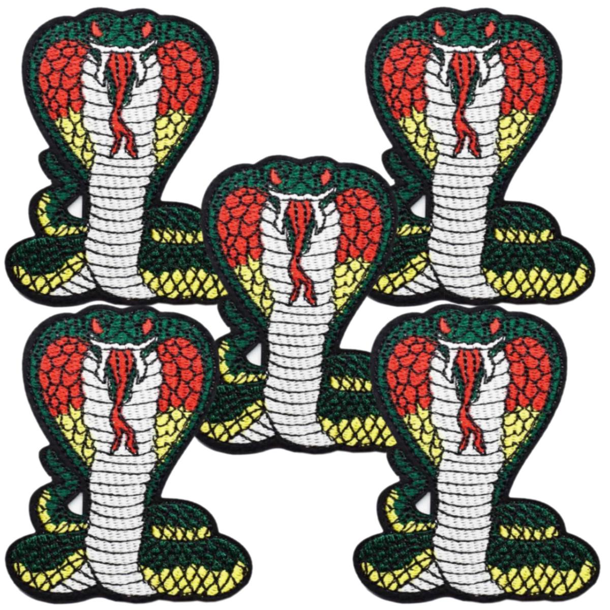 Parches de Tela Bordada Patchpros Mxnke-005 Snake1