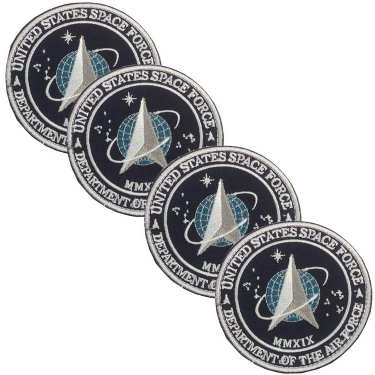 Spaceforce Usa Parche Patchpros Mxnsc-004 4 Parches Multicolor