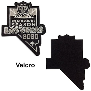Foto 3 | Parche Raiders Deportivo con Velcro PatchPros Mxrdi-001 Fútbol Americano Negro y Gris