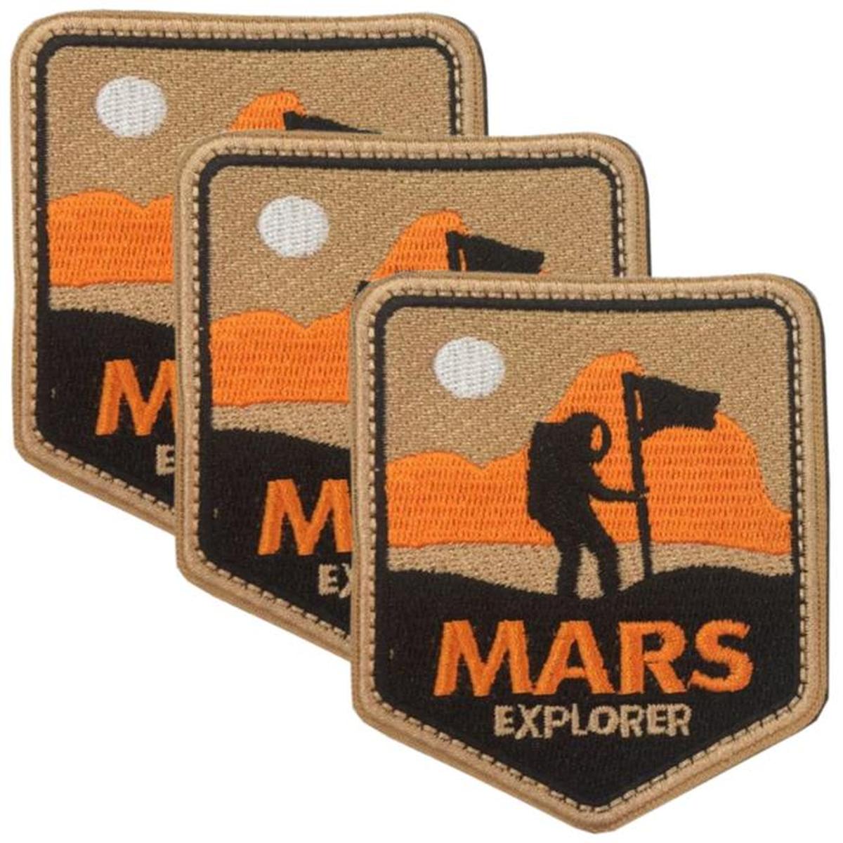 Foto 2 pulgar | Mars Explorer Parche Para Suéter Patchpros Mxnsf-003 3 Parches Multicolor