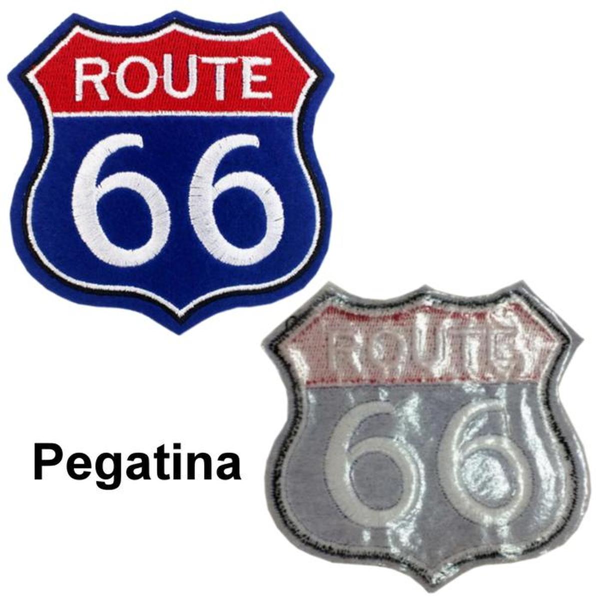 Foto 3 pulgar | Parche Termoadhesivo USA Route 66 Patchpros Mxrts-014 Route66 color Blanco