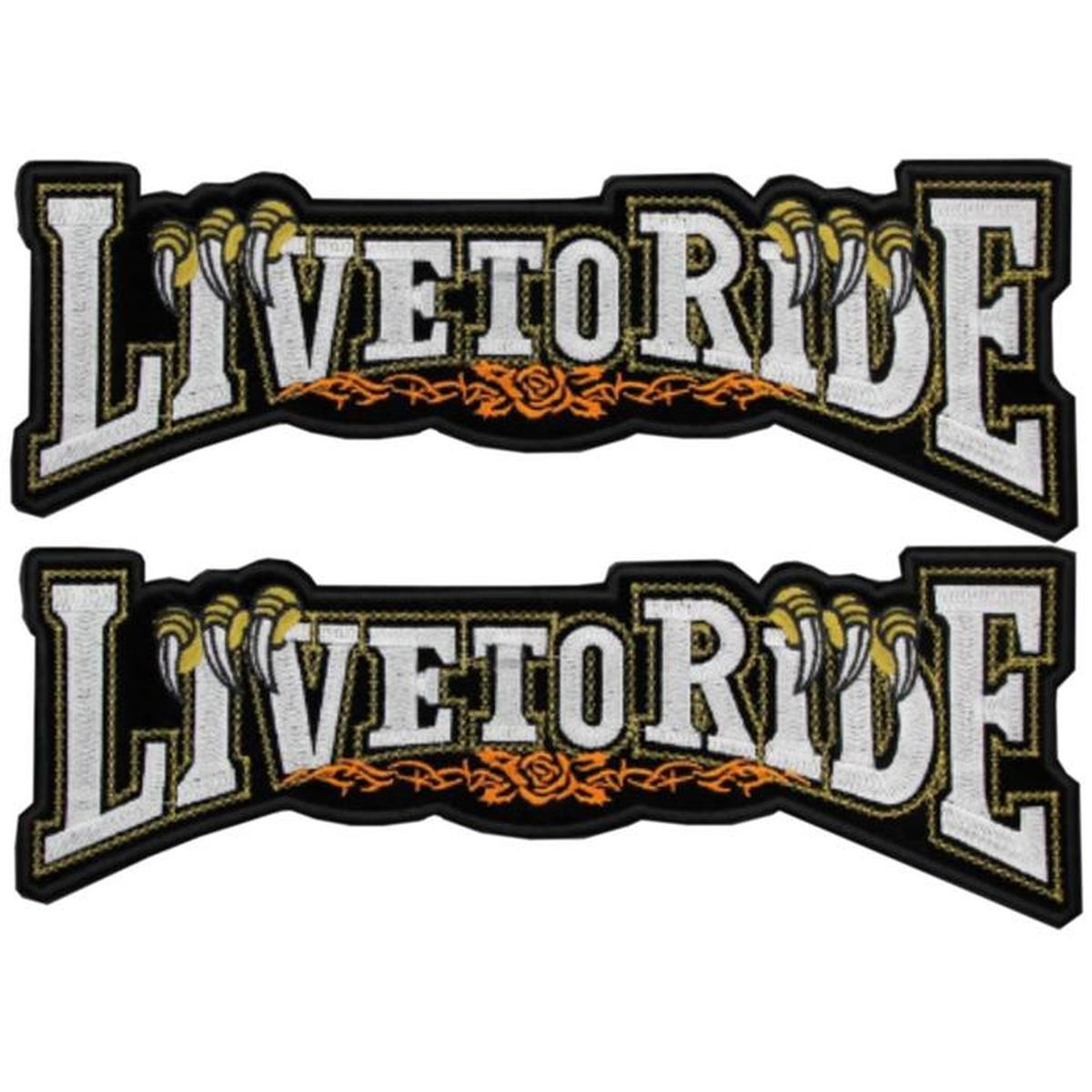 Parches Bordados para Ropa Patchpros Mxlte-002 Livetoride