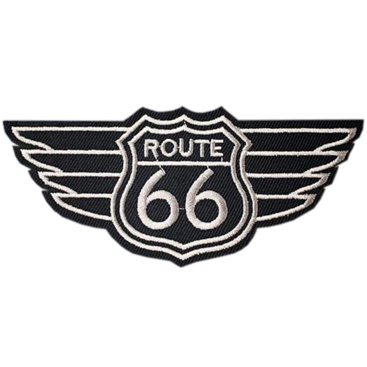 Foto 2 pulgar | Route66 Parche Negro Termoadhesivo Patchpros Mxour-001 1 Parche Multicolor