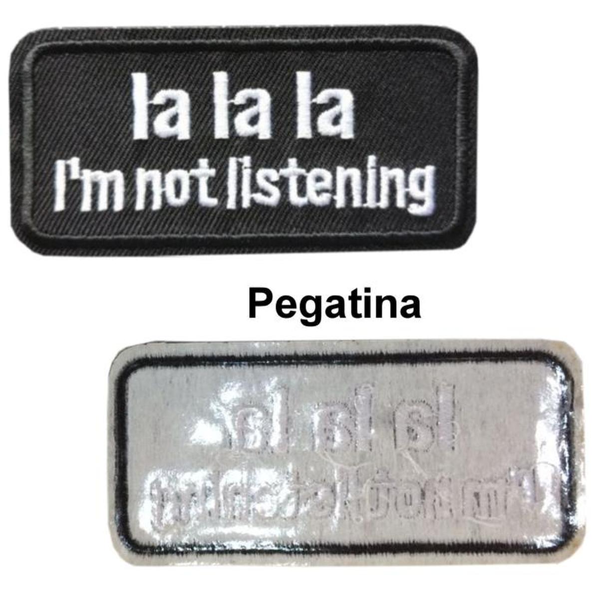 Foto 2 | Parche I´m Not Listening Para Ropa Patchpros Mxnso-002 2 Parches Multicolor