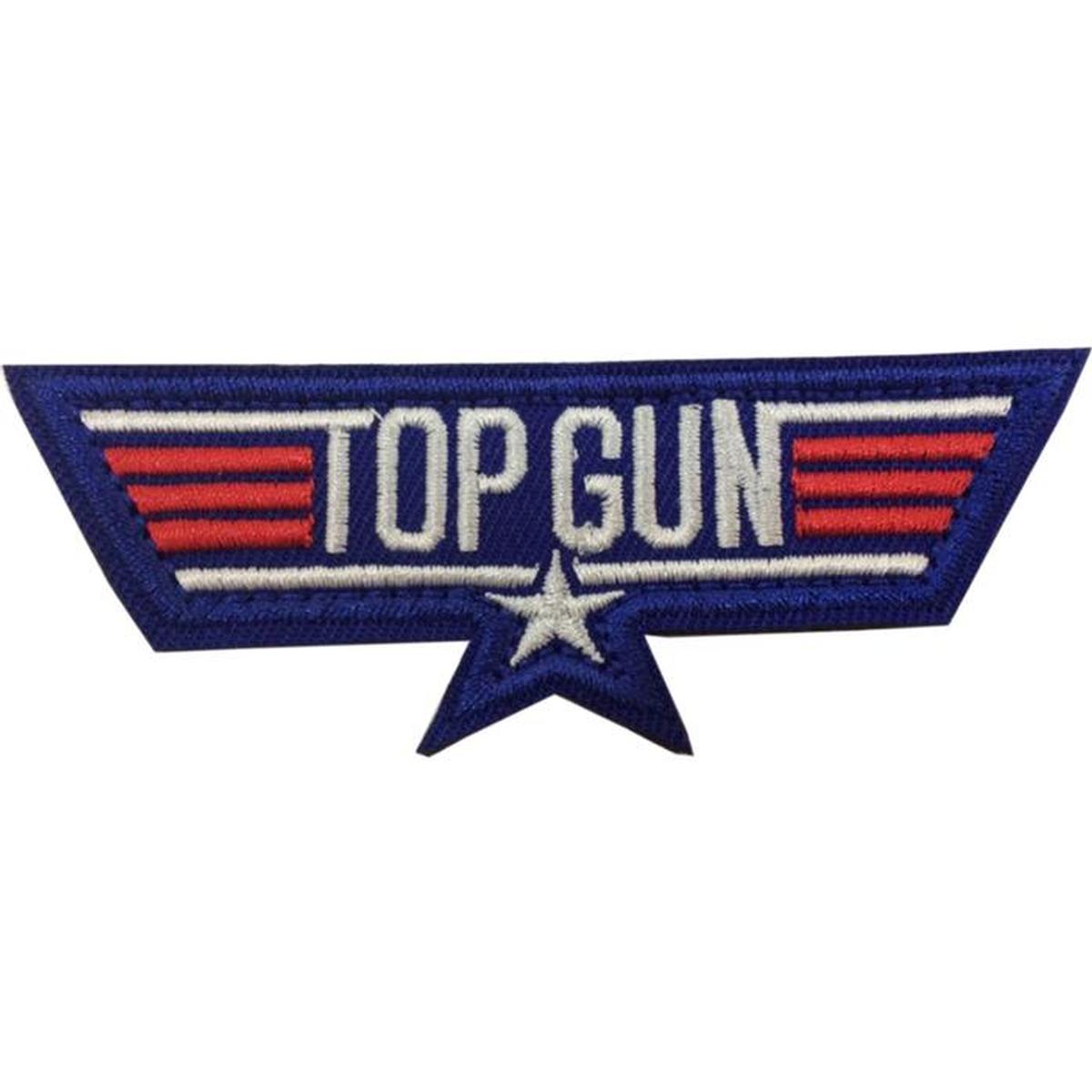 Parche Top Gun Militar Con Velcro Patchpros Mxtpn-001 1 Parche Multicolor