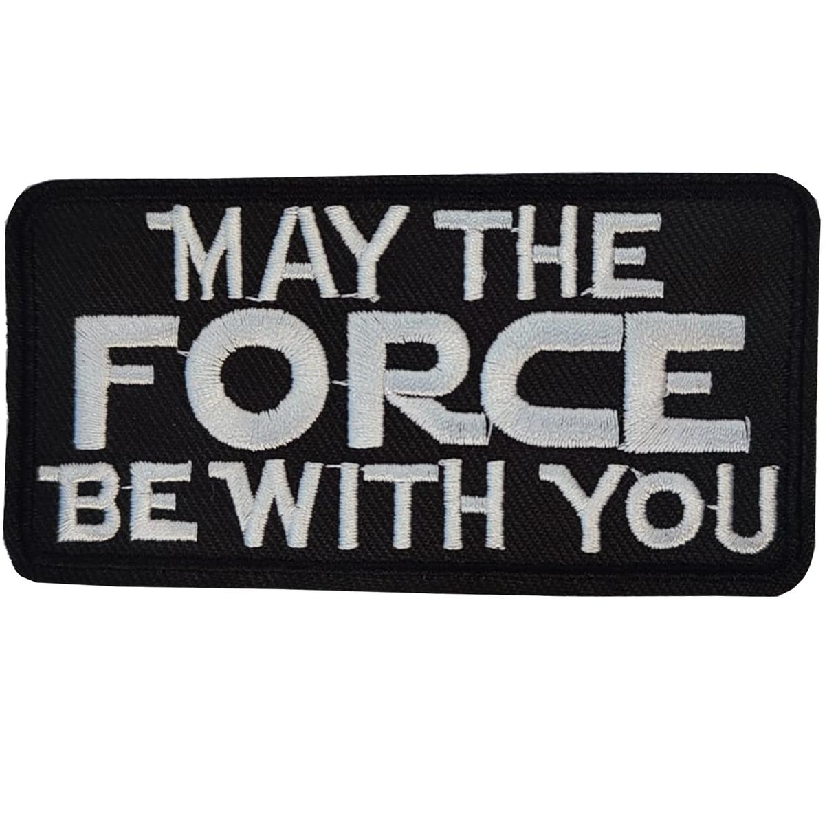 Foto 2 pulgar | Parches Patchpros  Mxfoc-001 May The Force Be With You color Negro