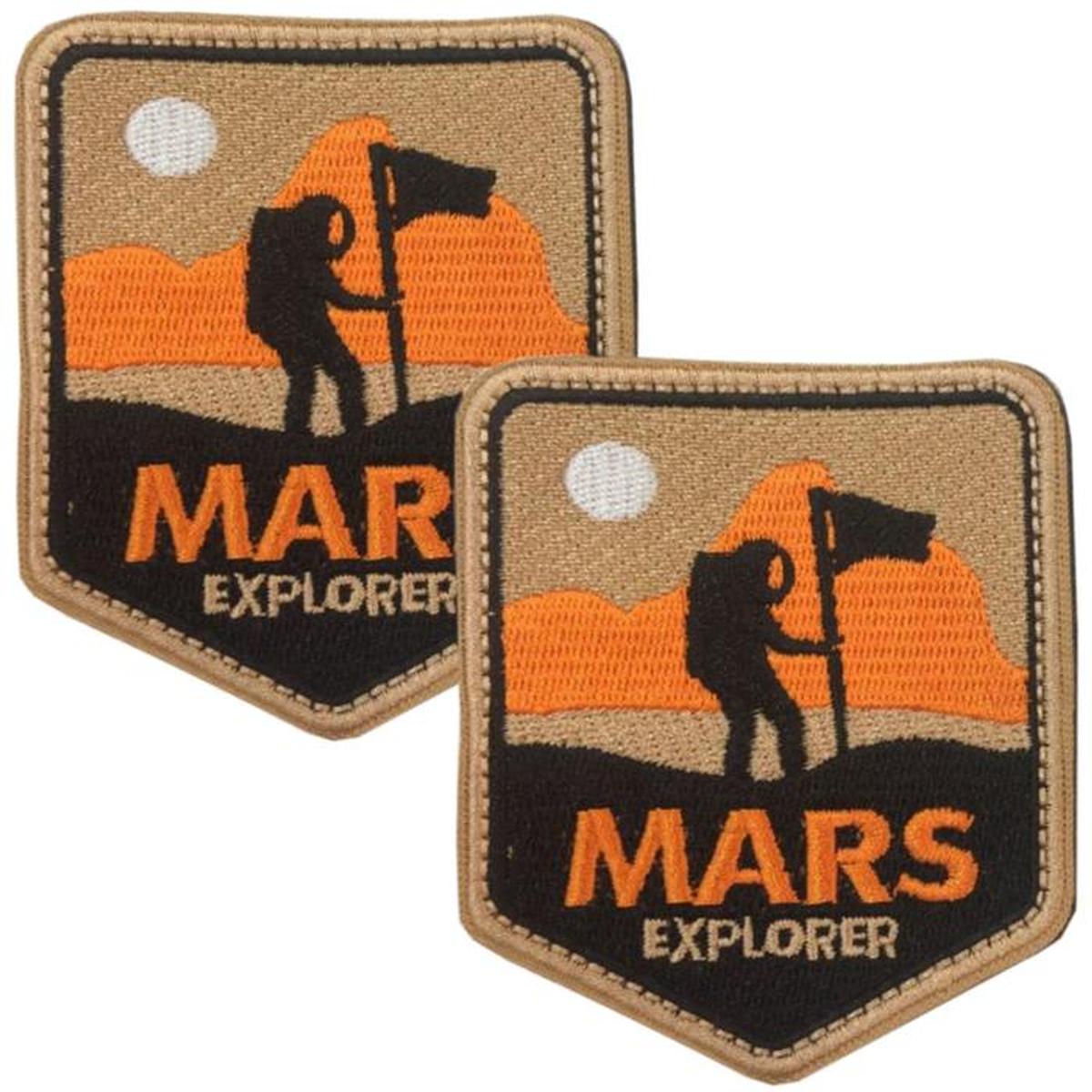 Foto 2 pulgar | Parche Mars Explorer Con Velcro Patchpros Mxnsf-002 2 Parches Multicolor