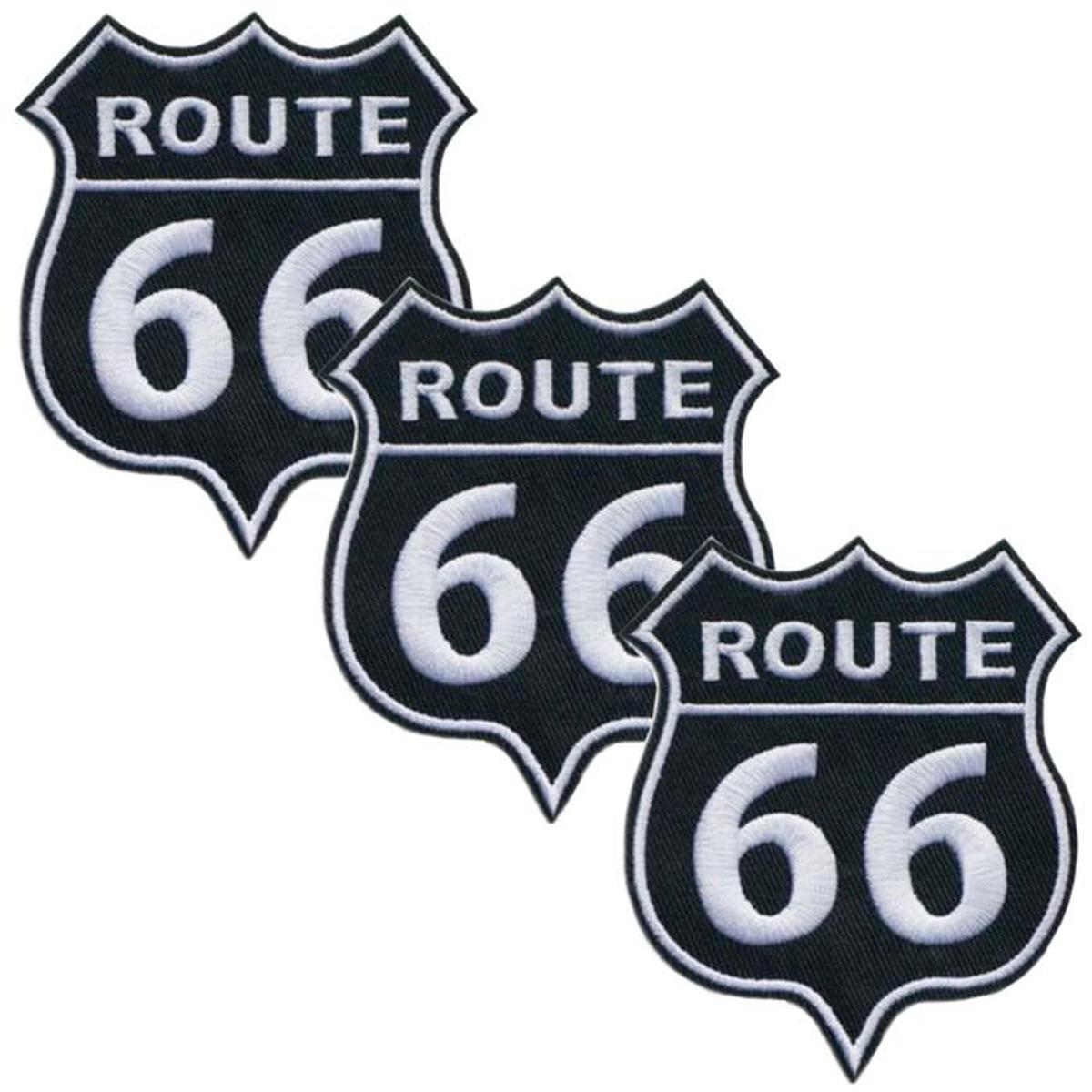 Foto 2 pulgar | Usa Route 66 Adhesivo Para Playeras Patchpros Mxrts-008 3 Parches Multicolor