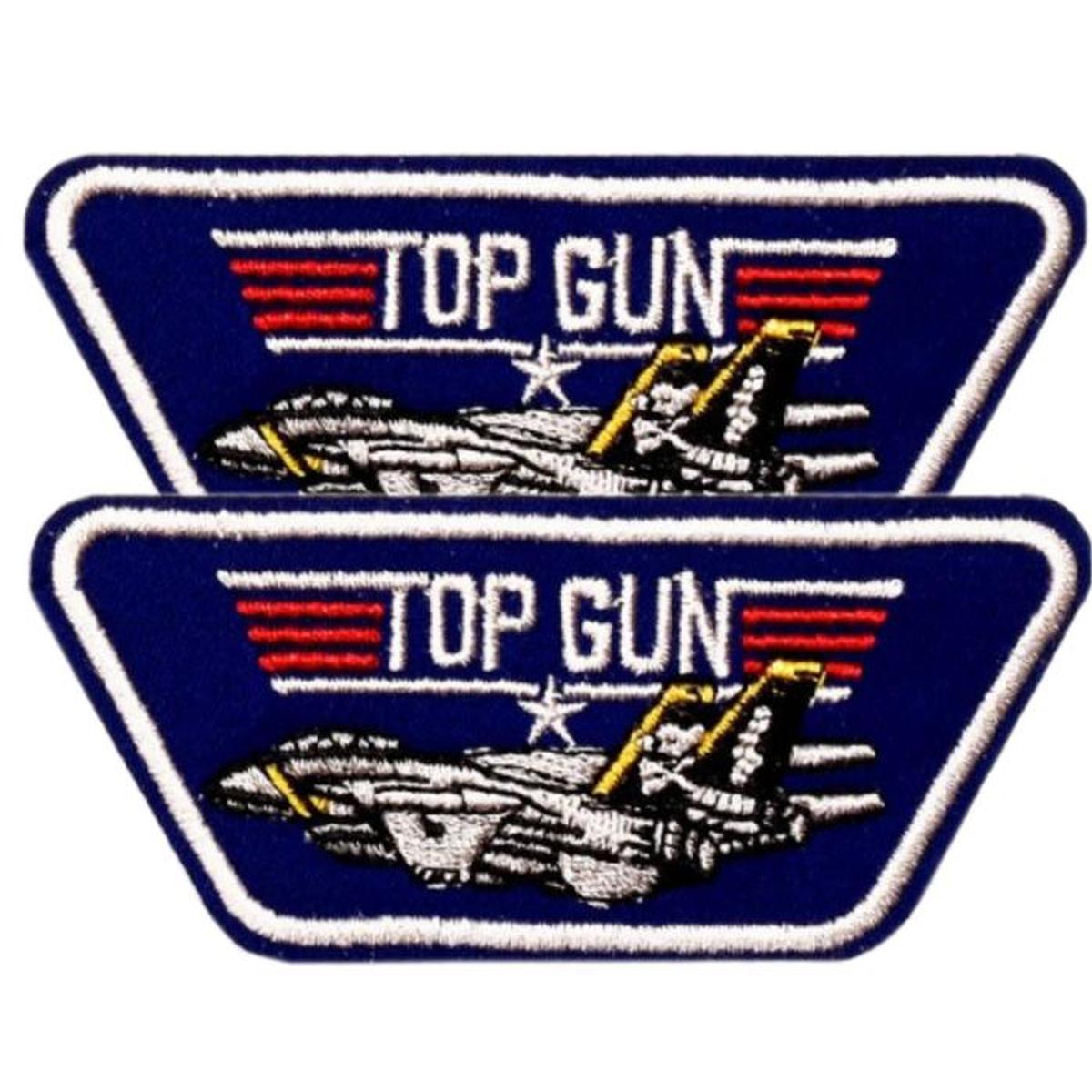 Topgun Parche Militar Para Planchar Patchpros Mxngt-002 2 Parches Multicolor