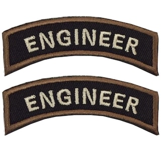 Foto 2 | Usengineer Insignia Parche Militar Patchpros Mxuse-002 Usengineer 7x2cm